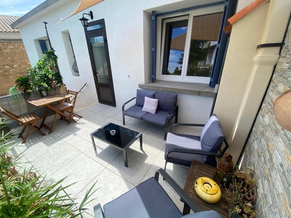 L'Esplanade, Appartement En Centre-Ville Au Calme Puisserguier Ngoại thất bức ảnh